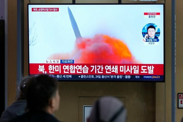 North Korea Test-Fires 2 More Missiles as Tensions Rise
