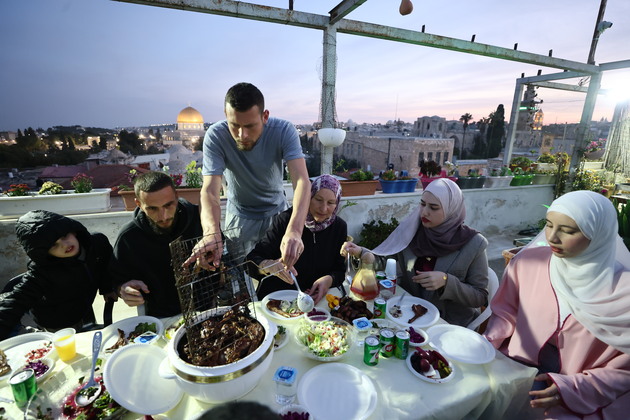 MIDEAST-JERUSALEM-RAMADAN-IFTAR