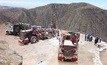 Drilling at Teck's Zafranal in Arequipa, Peru