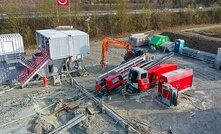  Max Streicher used its fully-electric driven horizontal drilling rig HDD45-E to overcome challenging conditions at a jobsite in Germany