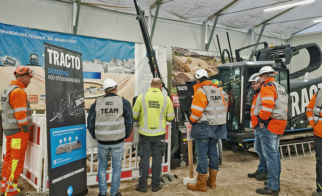 During the HDD training courses, even experienced users learn how to use the drilling technology even more safely and efficiently