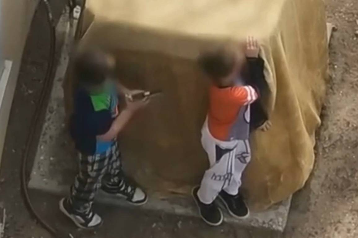 Video- N.M. deputies disarm children, ages 7 and 9, after standoff with loaded gun