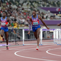 (SP)JAPAN-TOKYO-ATHLETICS-WORLD ATHLETICS CHAMPIONSHIPS-MEN'S 110M HURDLES-FINAL