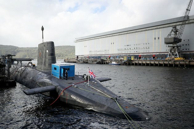 Workers used glue to fix British nuclear submarine reactor media