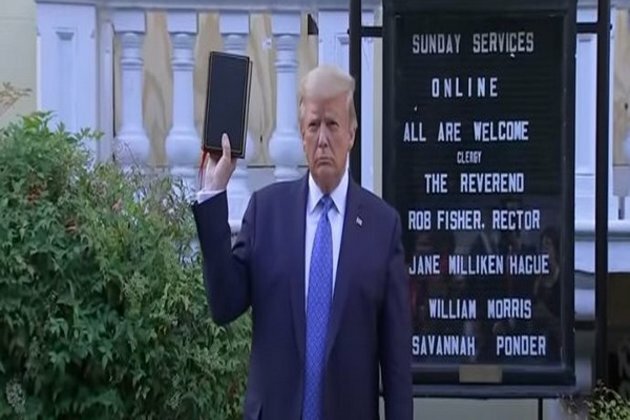 Trump criticised for St. John's photo-op amid protests