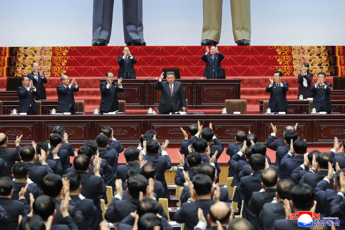 DPRK-PYONGYANG-KIM JONG UN-REELECTION-PRESIDENT OF STATE AFFAIRS