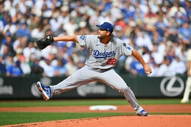 Dodgers leave LHP Clayton Kershaw off wild-card roster