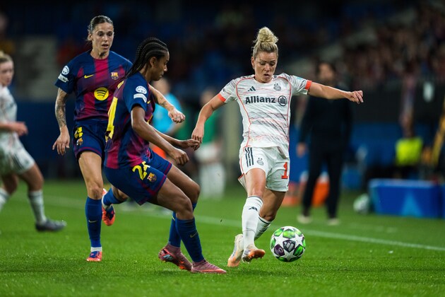 (SP)SPAIN-BARCELONA-FOOTBALL-WOMEN'S CHAMPIONS LEAGUE-BARCELONA VS BAYERN MUNICH