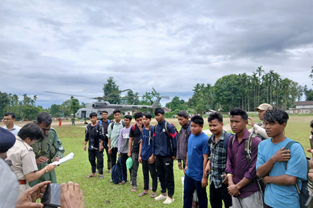 Indian Air Force rescues 14 stranded individuals in flood-hit Arunachal Pradesh