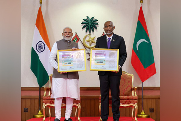 PM Modi, Maldives President Muizzu release commemorative stamps on occasion of 60th anniversary of India-Maldives relations