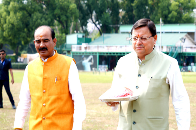 Uttarakhand CM participates in Pran Pratishtha Ceremony at Baba Baukhnag Temple near Silkyara Tunnel