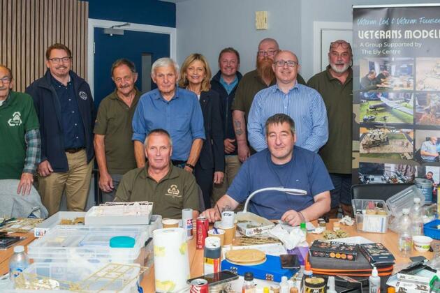 Veterans Modelling Group take part in model-making challenge