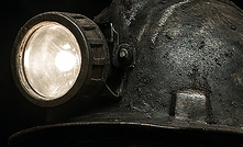 A coal miner at work.