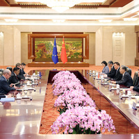 CHINA-BEIJING-ZHAO LEJI-EUROPEAN PARLIAMENT-VICE PRESIDENT-MEETING (CN)