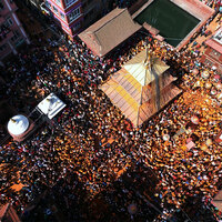 Thimi celebrates Sindoor Jatra with arrival of Nepali New Year
