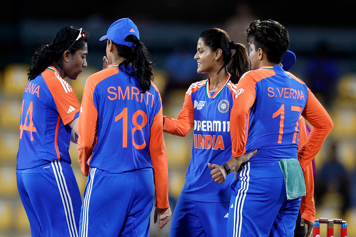 India Women defeat Australia by 17 runs in Adelaide, clinch T20i series 2-1
