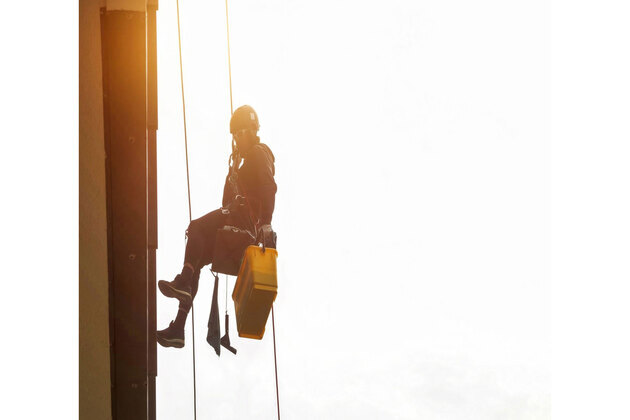 Never Use a Safety Harness at Height- if Gravity is Your Friend!