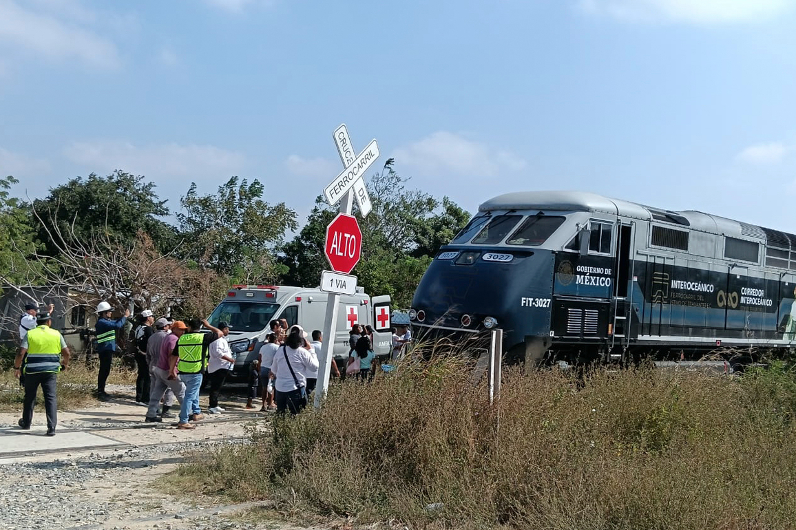 (SpotNews)MEXICO-OAXACA-TRAIN DERAILMENT