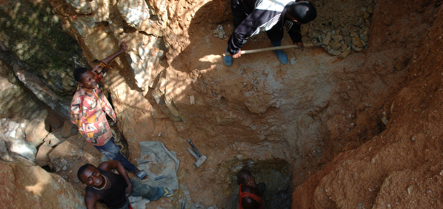 Artisanal mining in the DRC