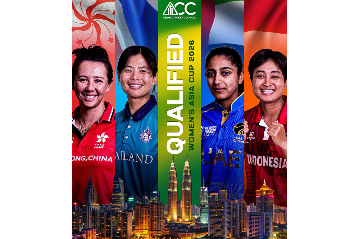 Thailand, UAE, Hong Kong, Indonesia secure Women's T20 Asia Cup spots