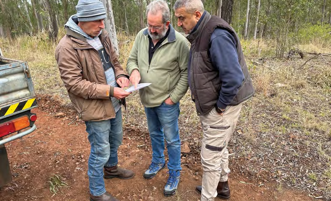 The Golden Globe team at Dooloo Creek