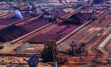 A fire at the Cape Lambert operation helped reduce Rio Tinto's Australian iron ore output.