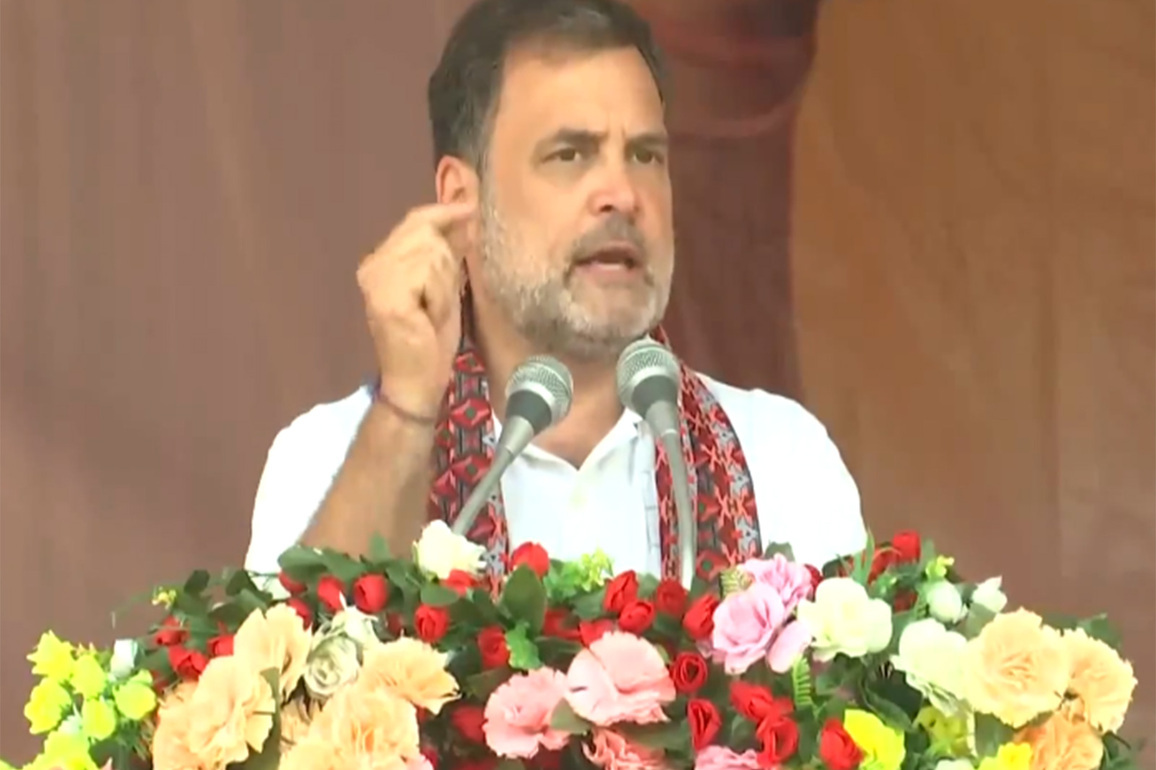 "India's most corrupt CM": Rahul Gandhi targets Sarma, alleges Assam's land handed to "Adani, Ambani"