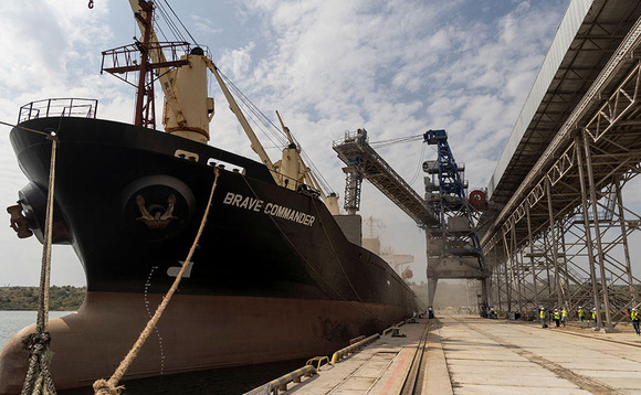 Ukrainian ship lands in Djibouti