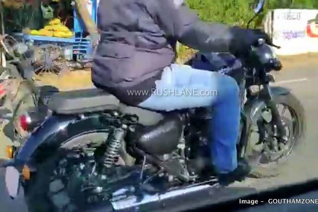 New Royal Enfield Thunderbird X, Classic 350 BS6, FI - Spied on video