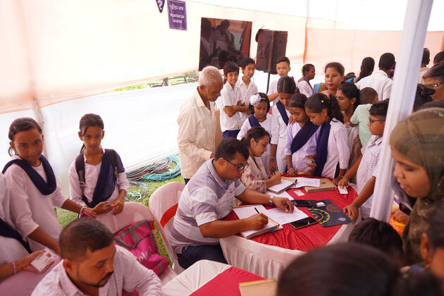 Assam: Over 1,800 children screened at Mega Health Camp in Kamrup under 'Susrusha Setu' Program