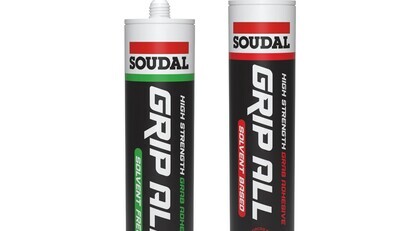 Soudal launch GRIP ALL Grab Adhesives