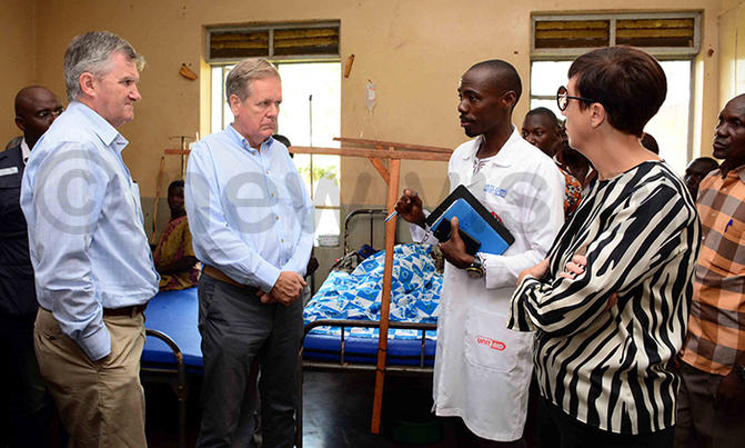 EU envoys shocked by state of Kyangwali Health Centre EU envoys shocked by state of Kyangwali Health Centre