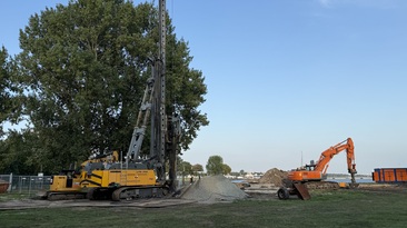 The SRS Safe Flow’s outside flushing mechanism securely deposits contaminants in situ rather than bringing them to the surface for handling