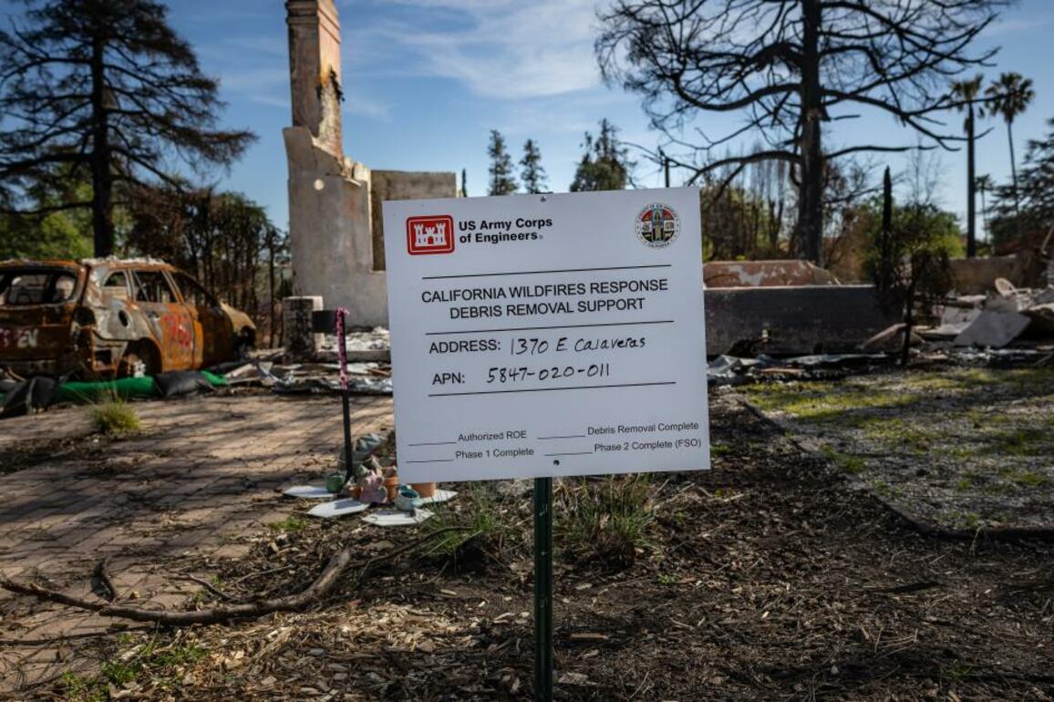 L.A. will set aside $3 million to help owners of fire-damaged homes test soil for lead