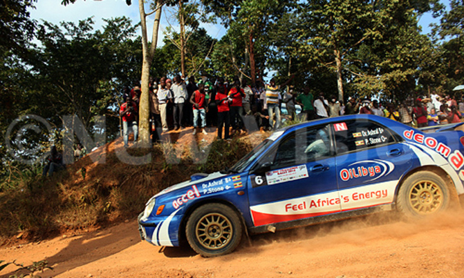 Six foreign crews enter Pearl of Africa rally Six foreign crews enter Pearl of Africa rally