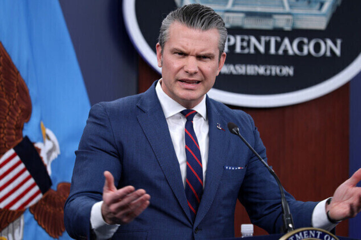 Hegseth brands media Pharisees