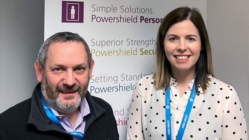 Steven Porter and Amanda Hand.