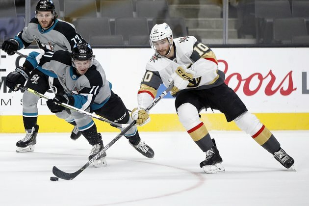 Knights blank Sharks behind Marc-Andre Fleury's 24 saves