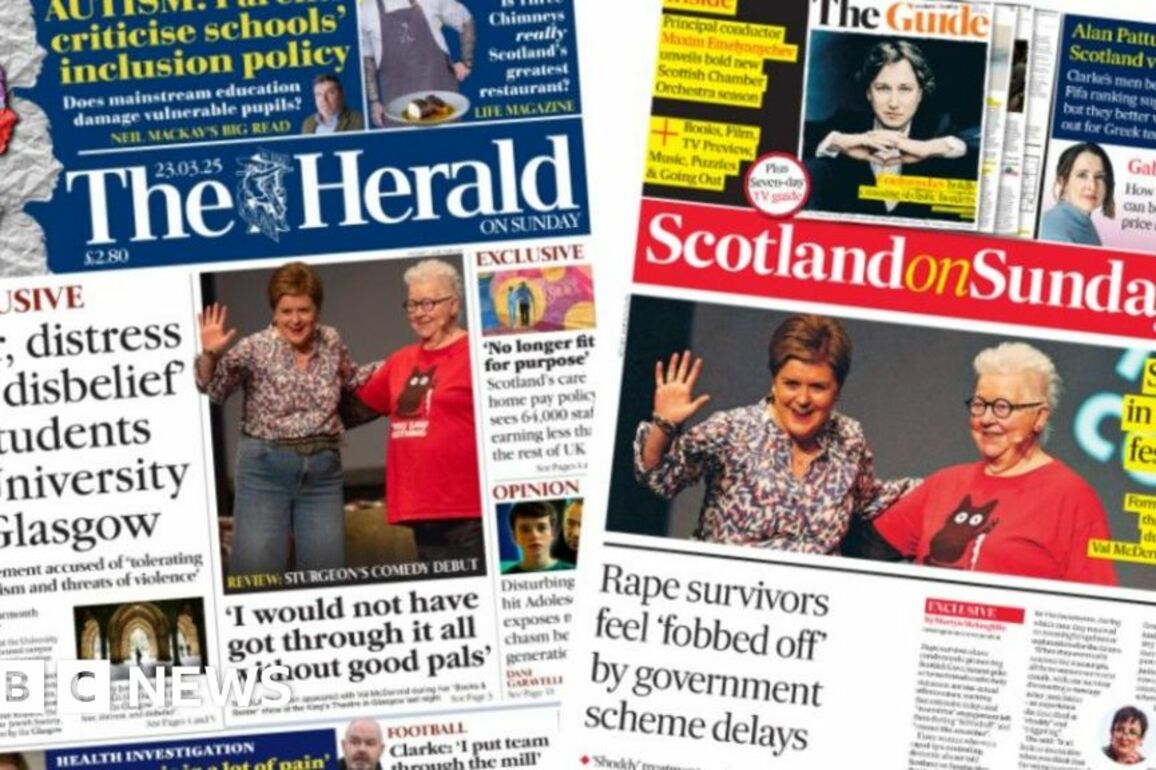 Scotland's papers- 'Fear' at uni and rape victims 'fobbed off'