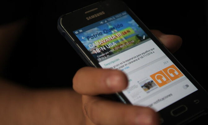 Social media spreads hope and fear among Central America migrants Social media spreads hope and fear among Central America migrants
