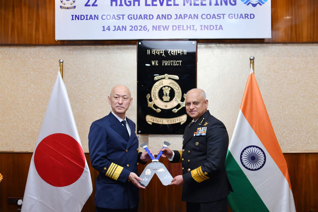 India, Japan Coast Guards hold 22nd High-Level Meeting in New Delhi
