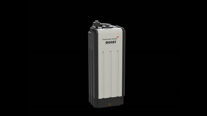 Salamander Pumps unveil new water boosting solution designed for 'running the show' in high water demand properties
