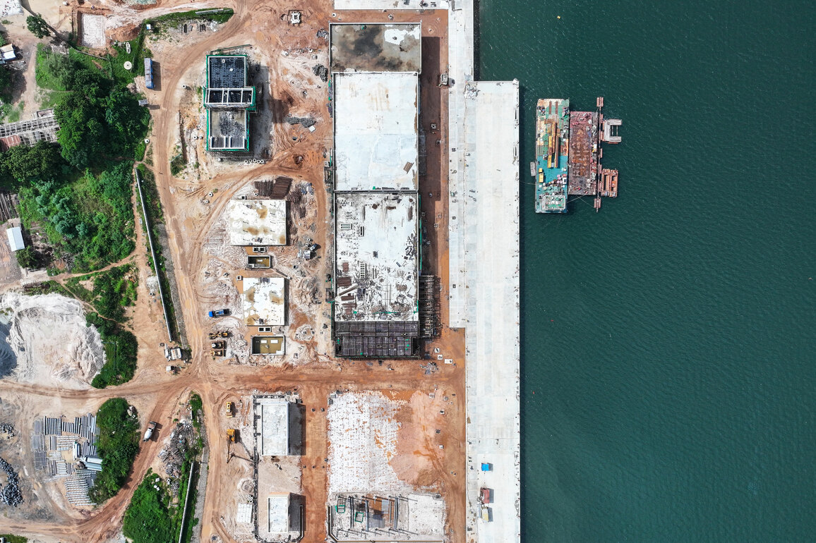 TANZANIA-KILWA KISIWANI-CHINA-FISHING HARBOR-CONSTRUCTION