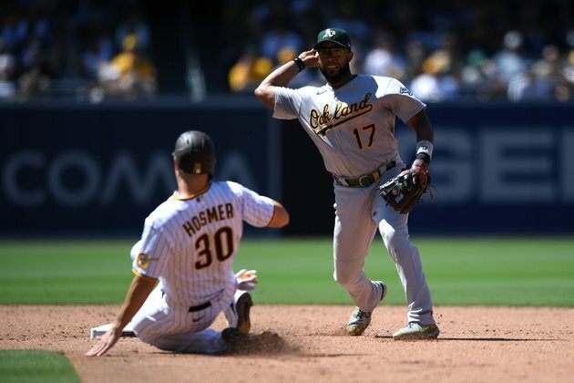 Remade Padres, A's reunite for start of two-game set