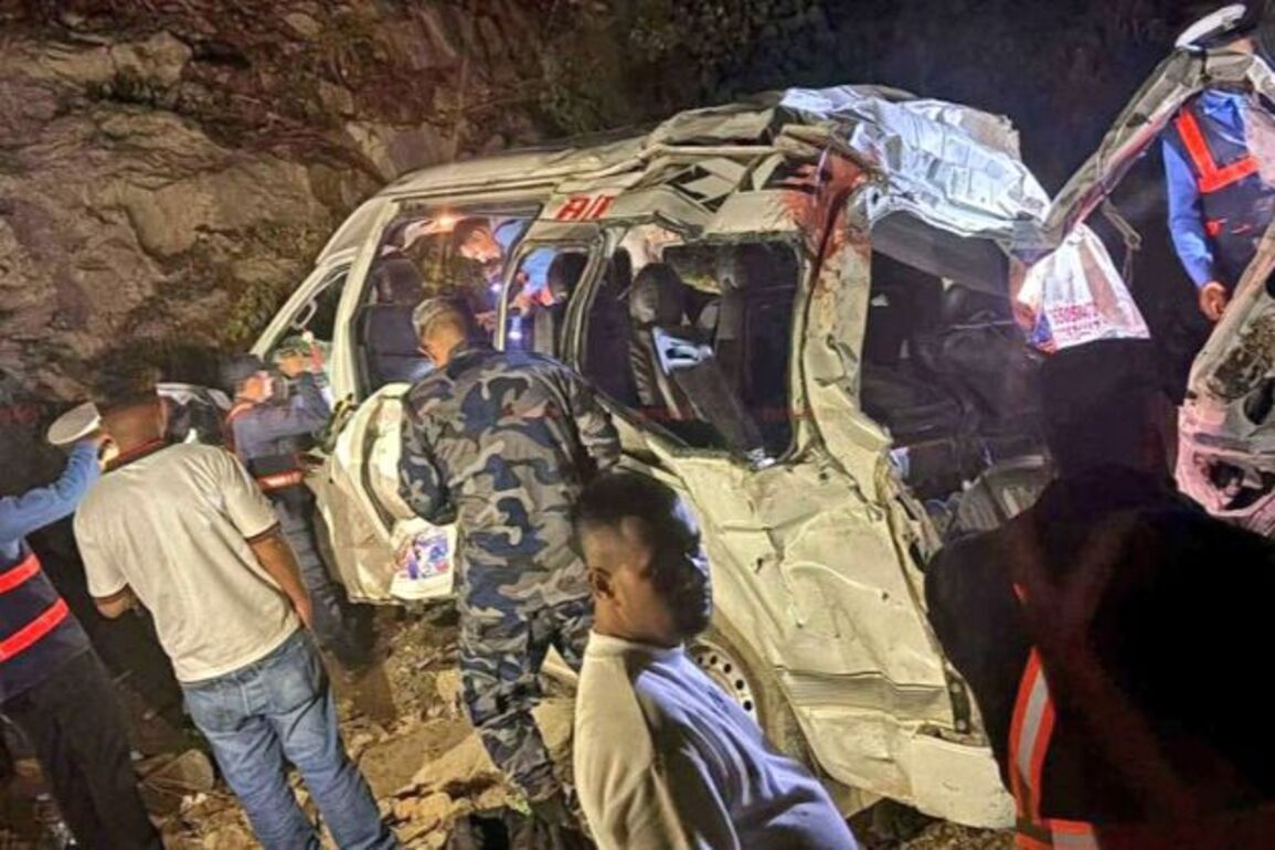 7 Indian pilgrims die as bus skids off road into ravine in Nepal