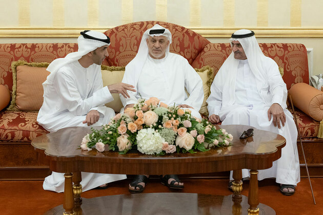 Hamad Al Sharqi receives Eid Al-Fitr well-wishers
