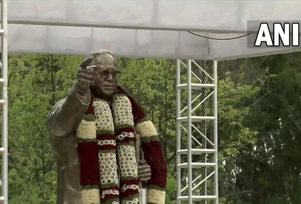 PM Modi unveils statue of Dr BR Ambedkar in Bengaluru