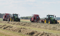 Wiltshire hay business wraps up labour challenges with Bale Baron