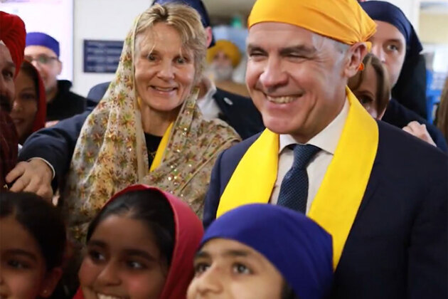 Canadian PM Mark Carney visits gurudwara on occasion of 'Sikh Heritage Month'