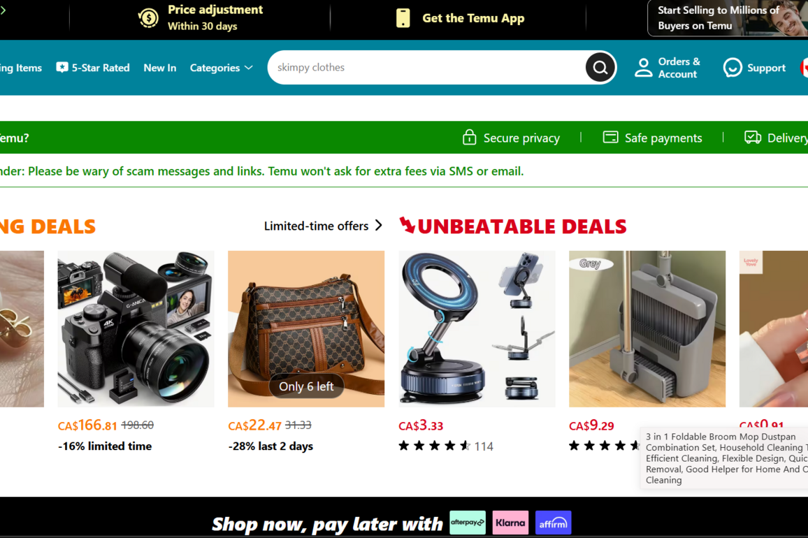 Europe fines Temu for failing to block unsafe products